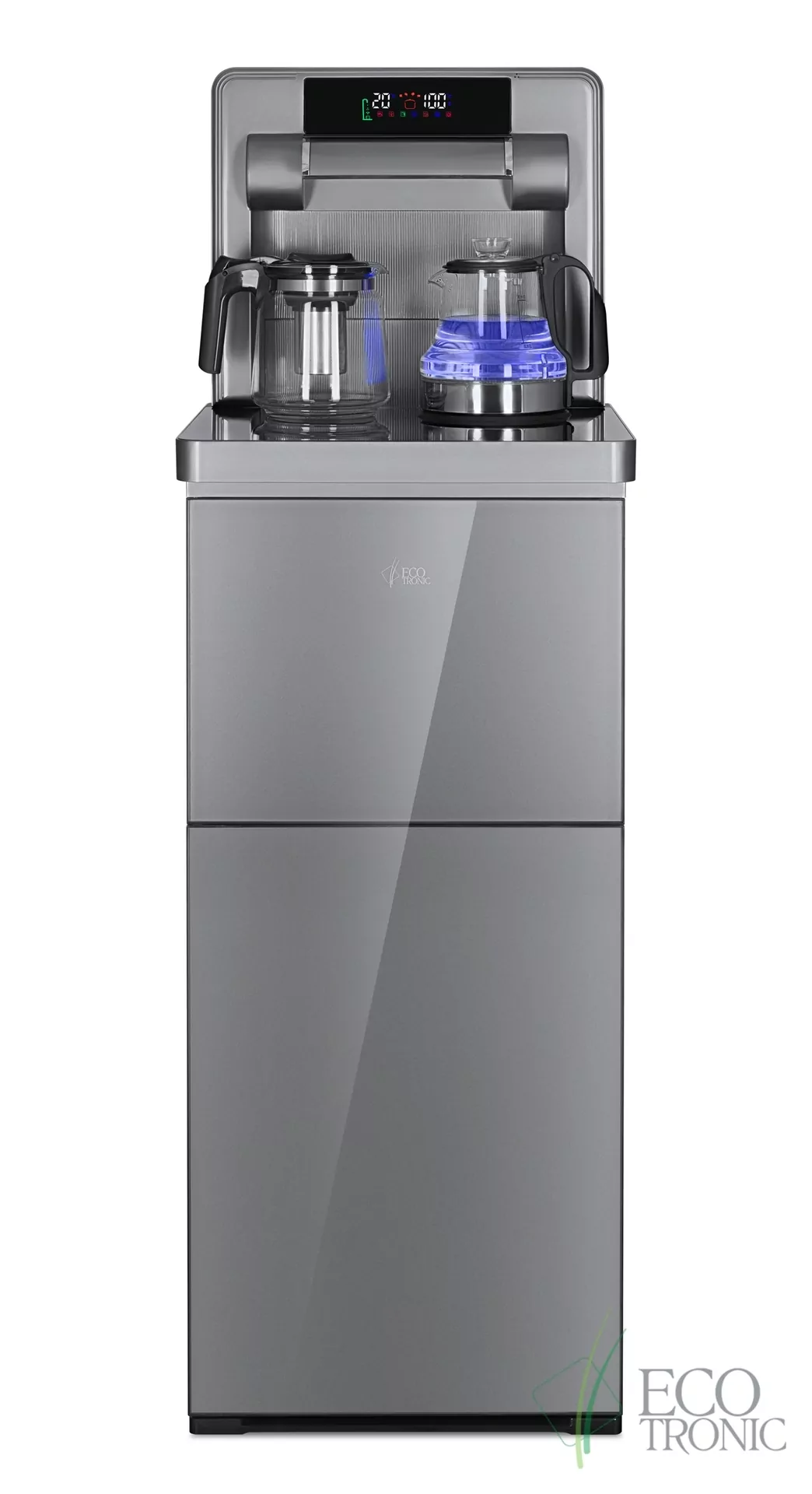 Кулер с чайным столиком Тиабар Ecotronic TB50-LNA grey